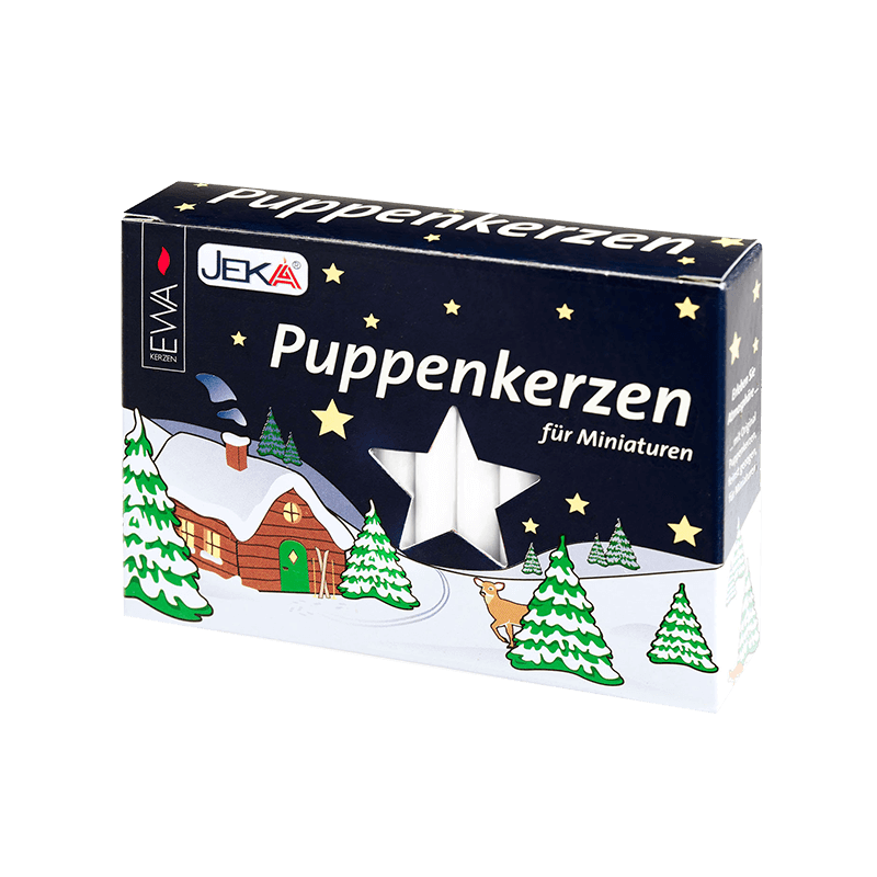 Puppenkerzen, 10x65 mm