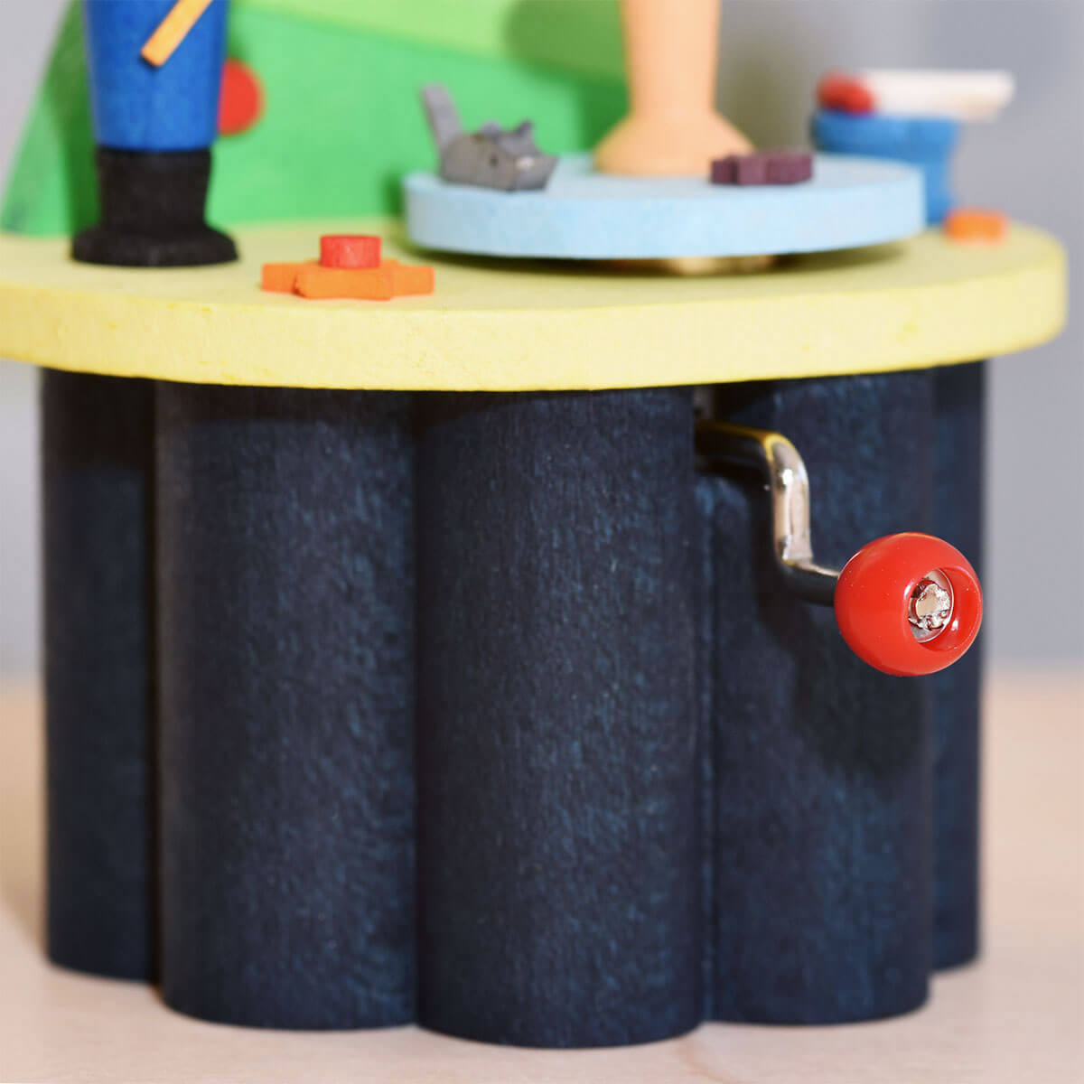 Kurbelspieldose Nußknacker