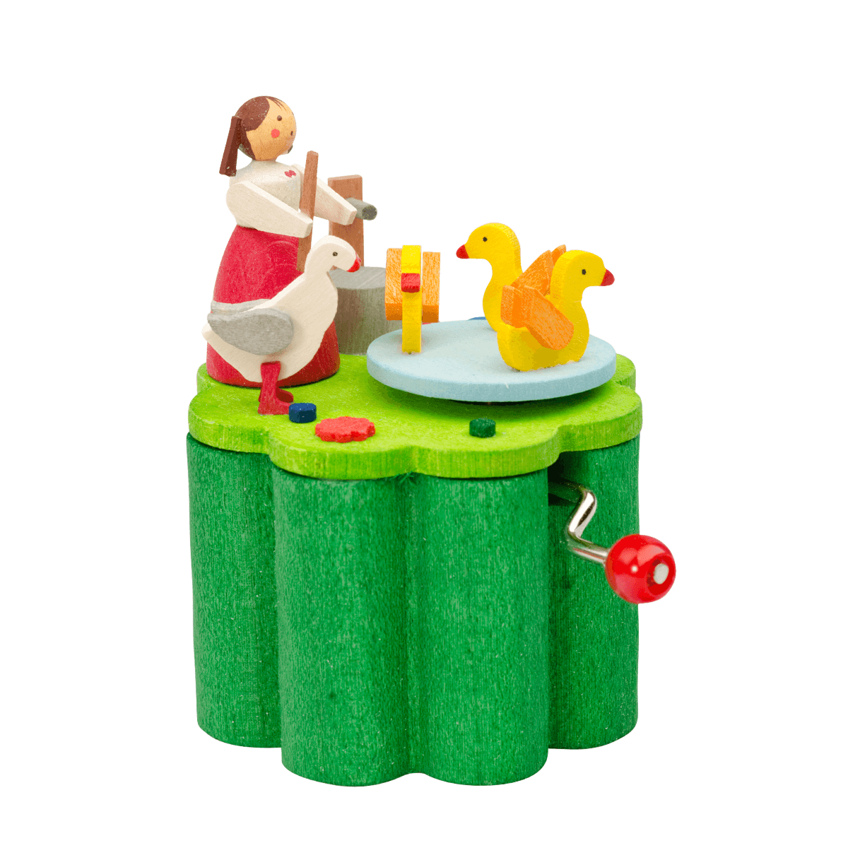 Kurbelspieldose Gänseliesel