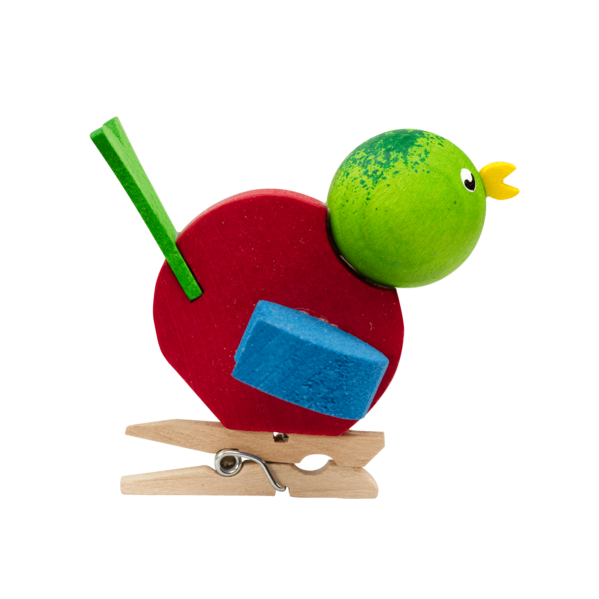 - DUNKELROT MIT BLAUEN FLÜGELN -