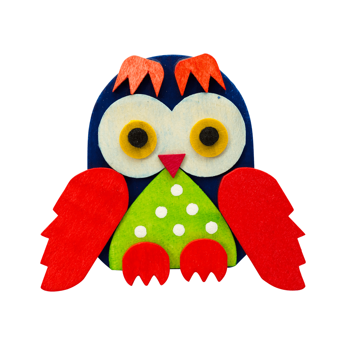 - DUNKELBLAU MIT ROTEN FLÜGELN -