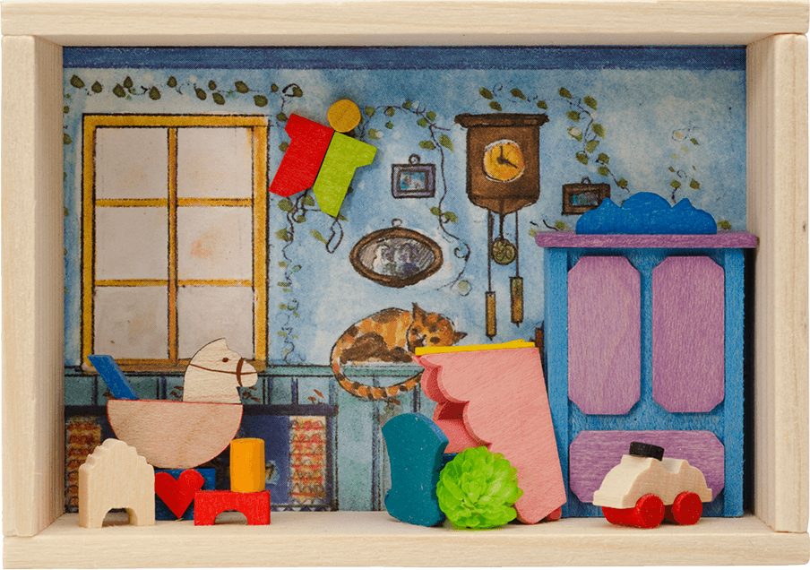 Glückwunschkästel Nachwuchs