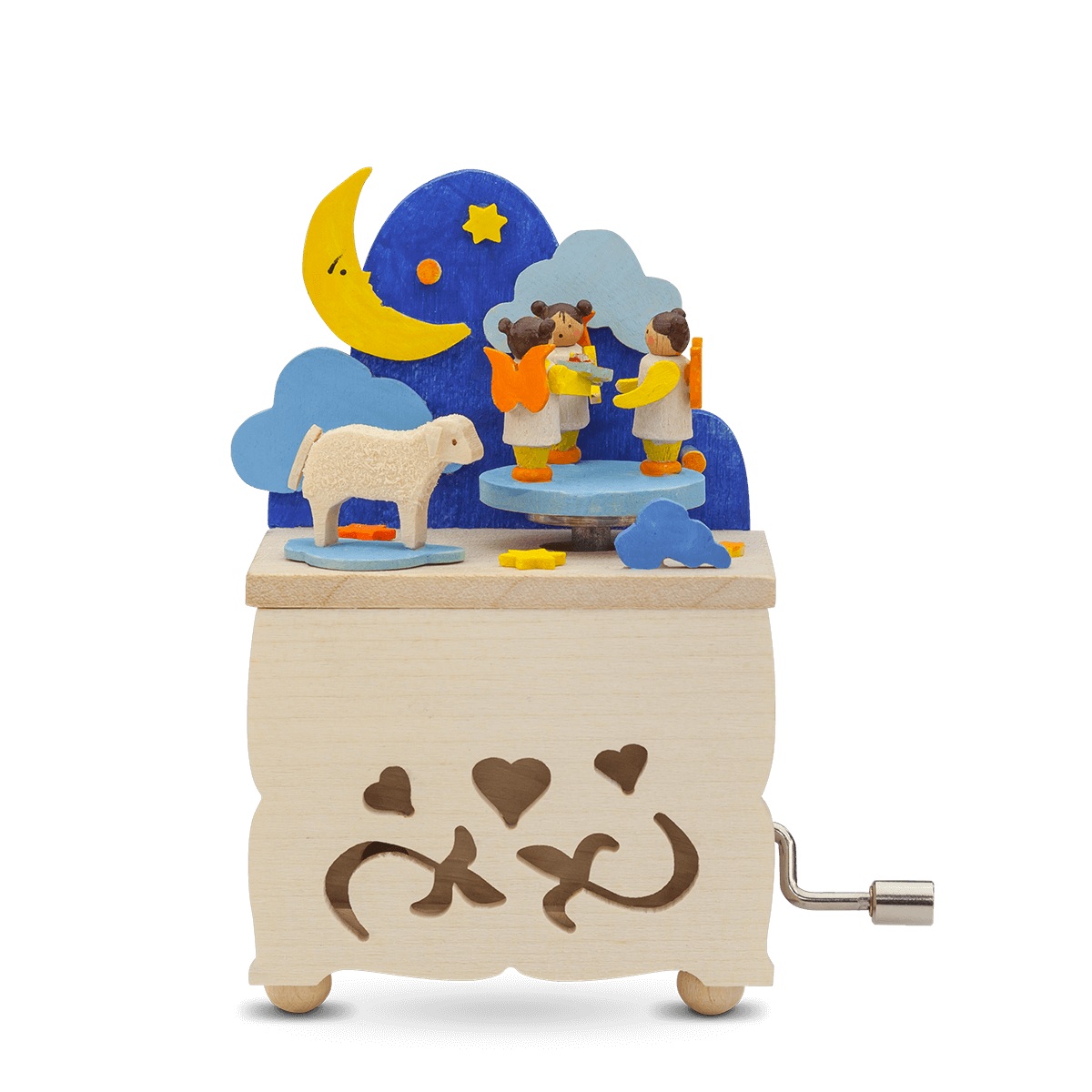 Handkurbelkästel Mondengel