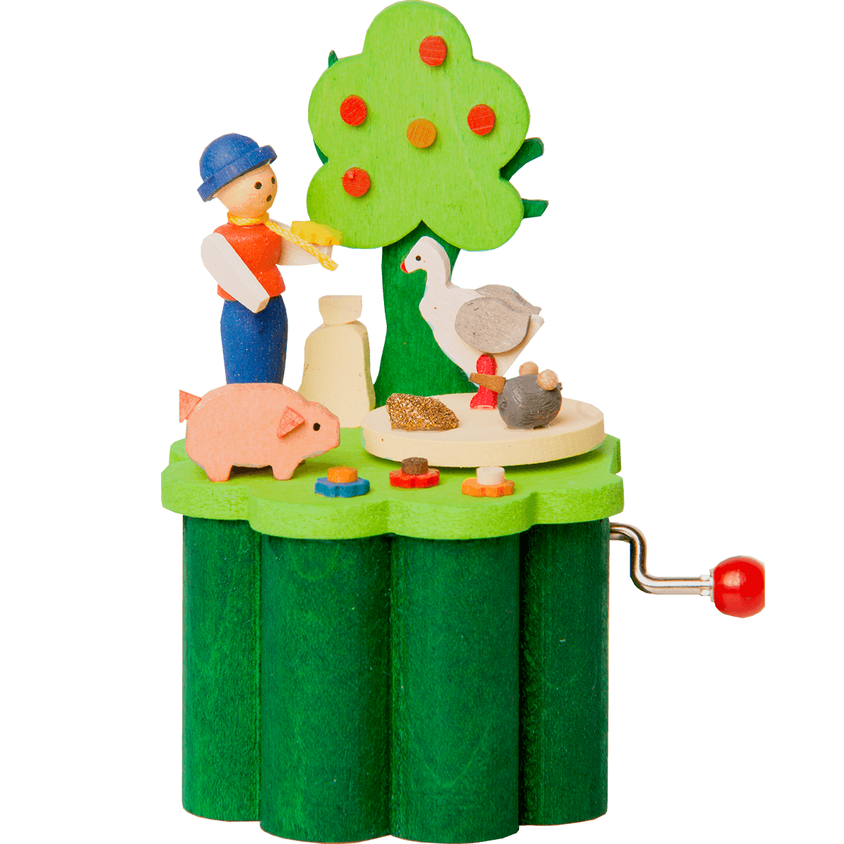 Kurbelspieldose Hans im Glück