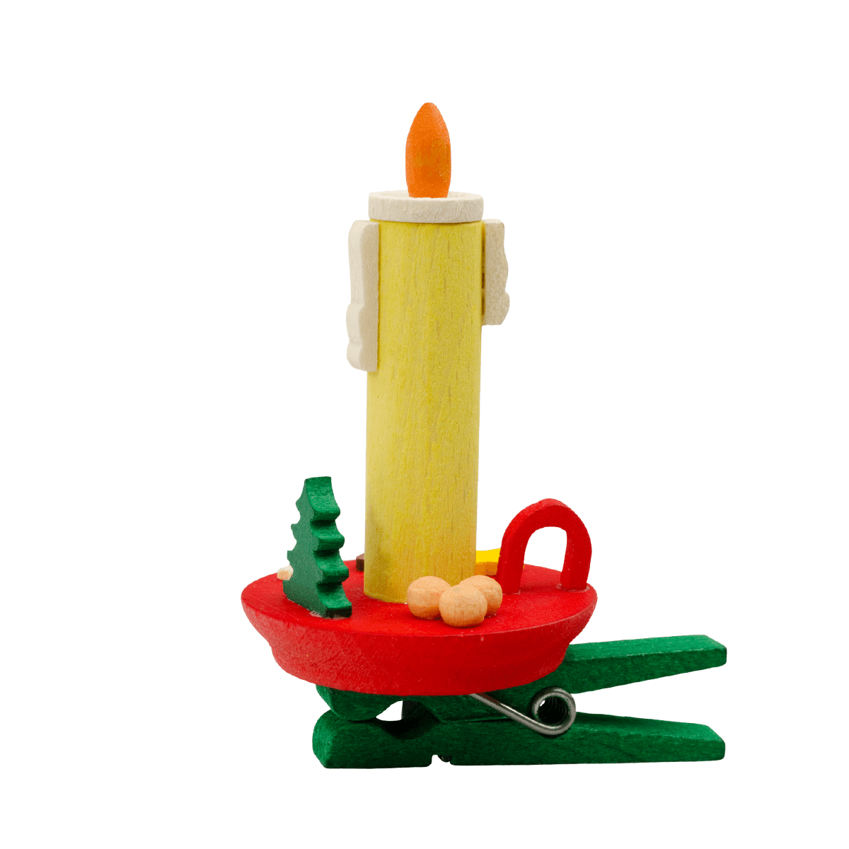 - GELBE GROßE KERZE -