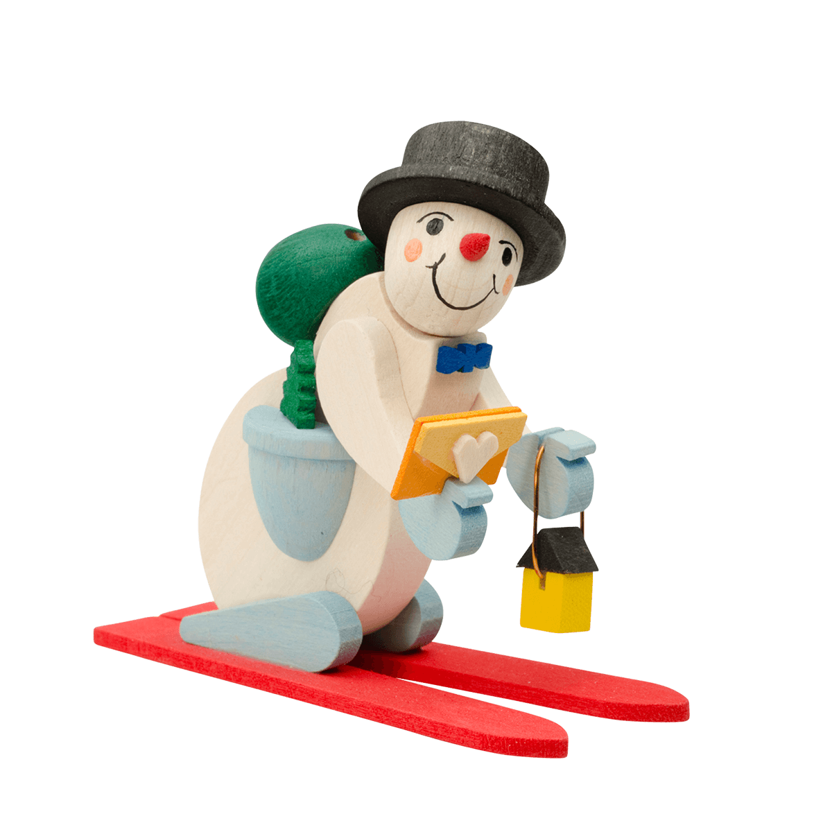 Großer Schneemann als Baumschmuck