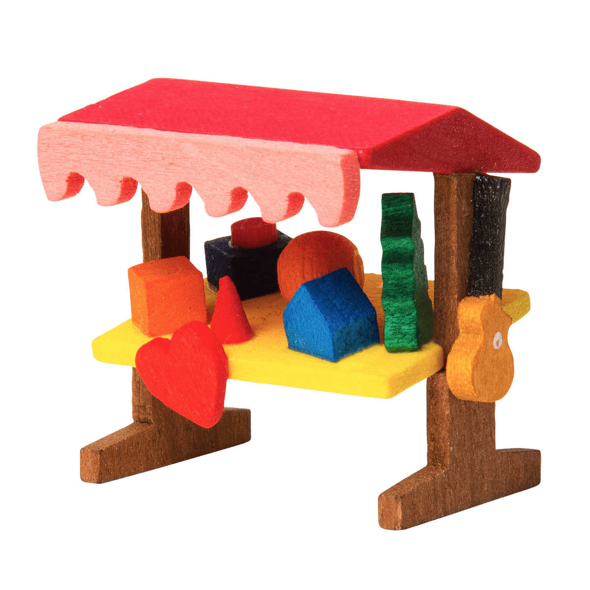 Marktstand als Baumschmuck