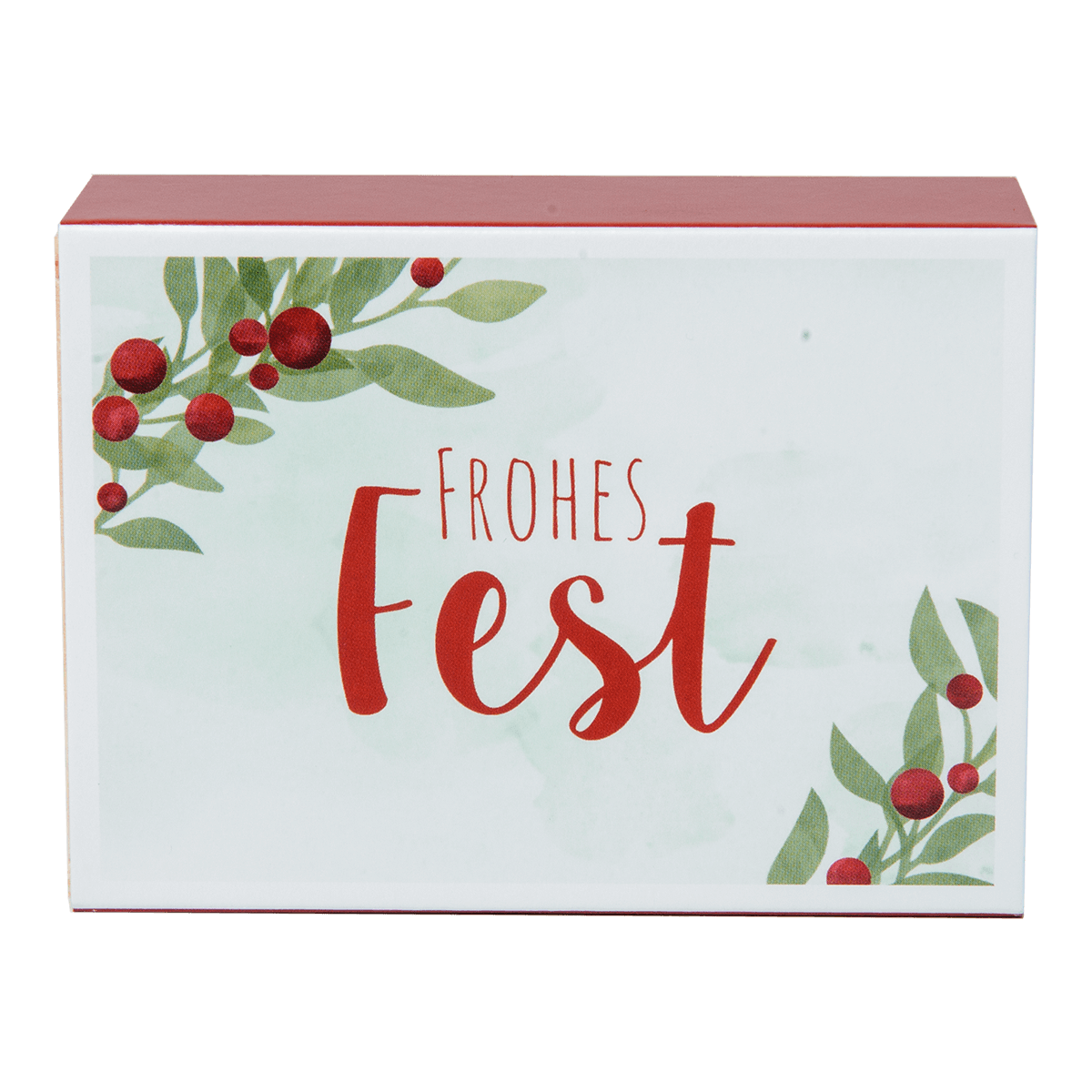 Glückwunschkästel Schneemann