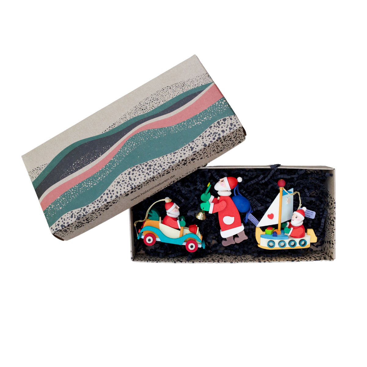 Geschenk-Set ´Wichtel´ Baumschmuck, 3-teilig